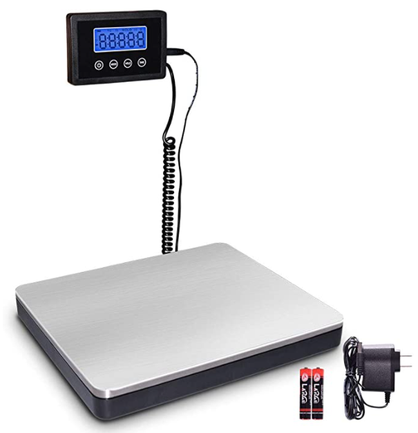 DYMO 100 lb. Digital USB Shipping Scales with Remote Display Silver -  Office Depot